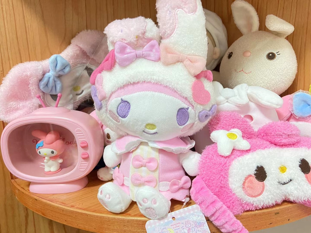 Bowknot Sanrio mymelody kuromi plushies stuffed toys ornament