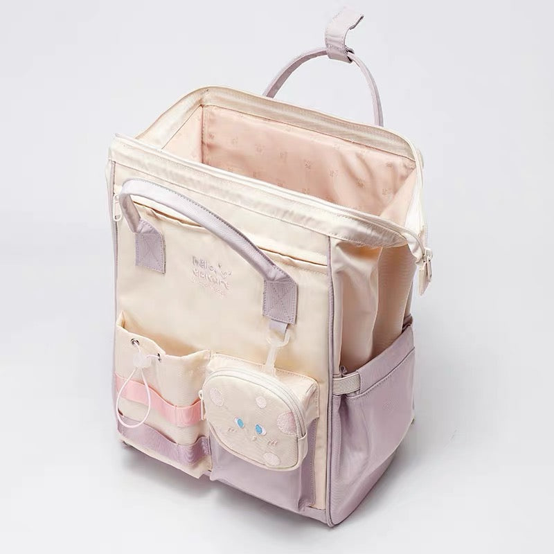 taro ice cream backpack school bag