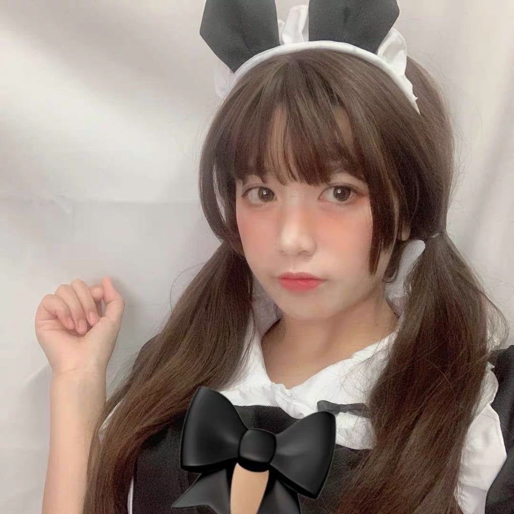 love heart maid dress cosplay sexy and cute lingerie - EverythingCuteClub